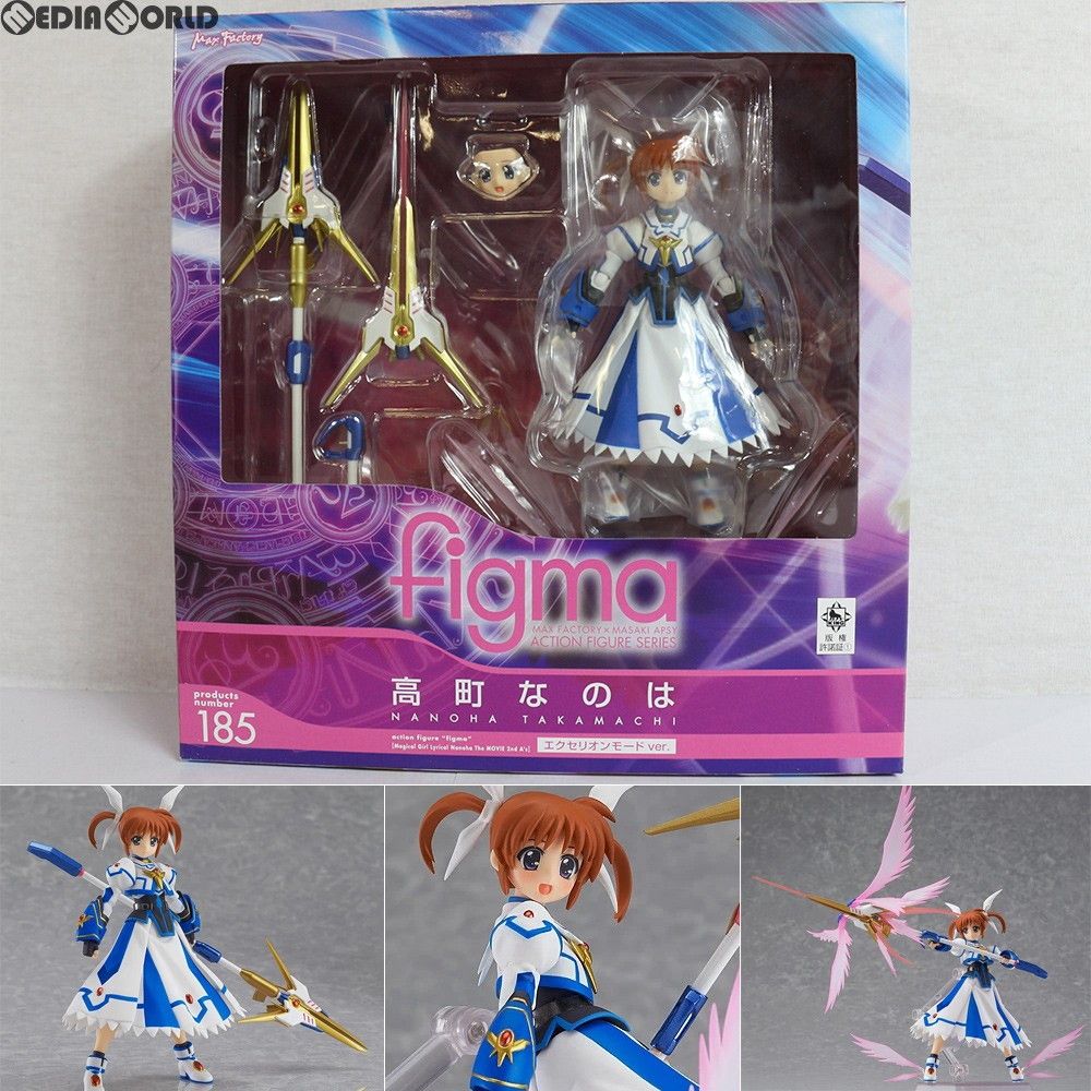 Max Factory - figma(フィグマ) 185 高町なのは(たかまちなのは) エクセリオンモードver. 魔法少女リリカルなのは The MOVIE 2nd A&#39;s 完成品 可動フィギュア マックスファクトリー マックスファクトリー figma No.185 魔法少女リリカルなのは The