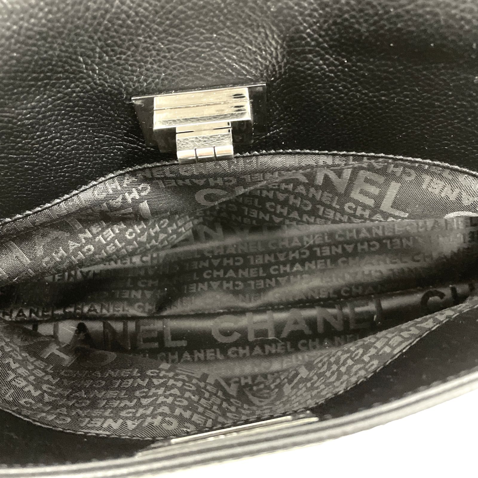 CHANEL シャネル エグゼクティブ トートバッグ ターンロック ブラック