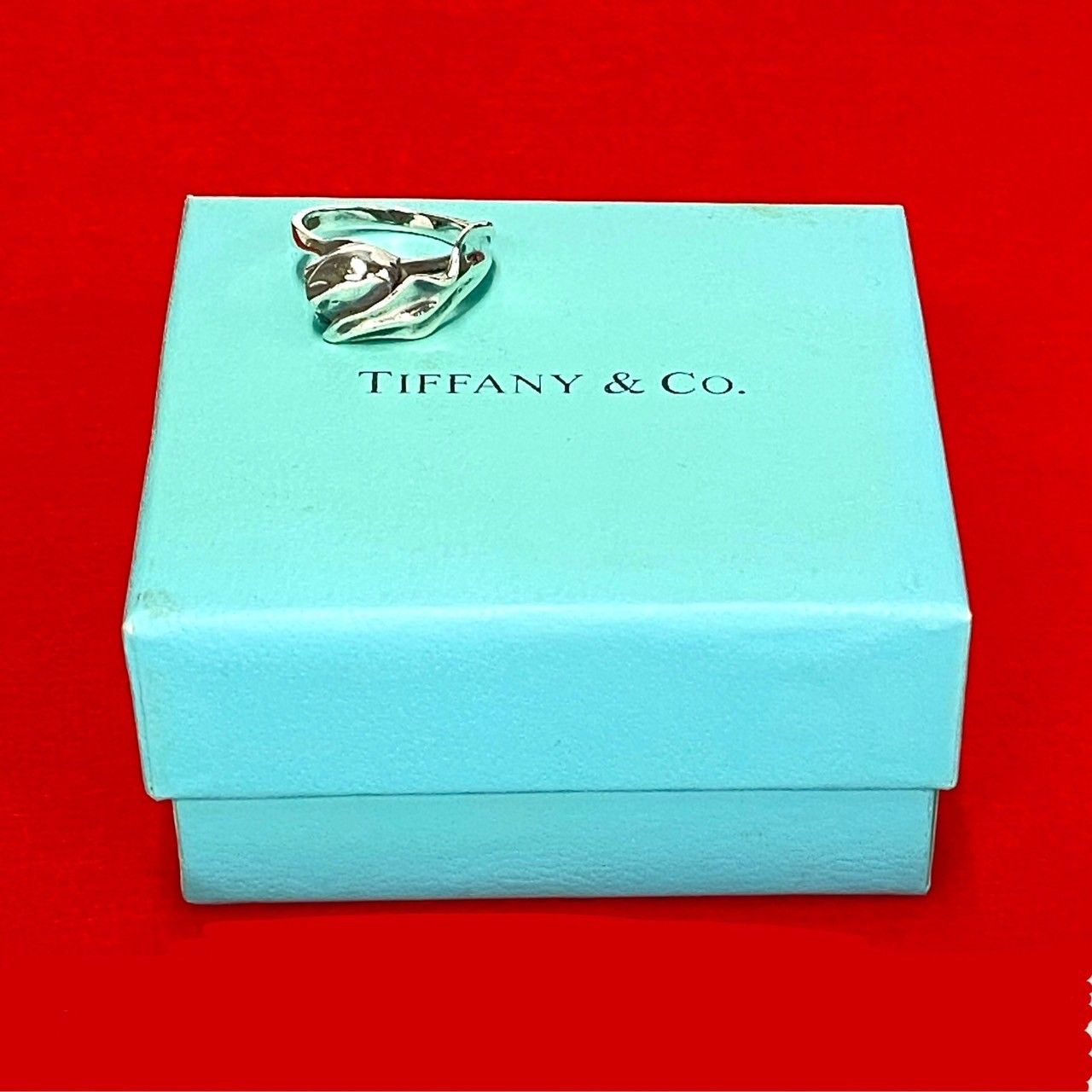 極 美品 希少品 TIFFANY&Co. ティファニー チューリップリング