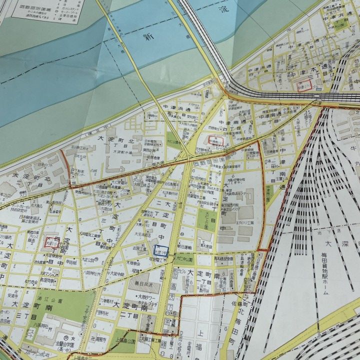 大阪市区分詳細図