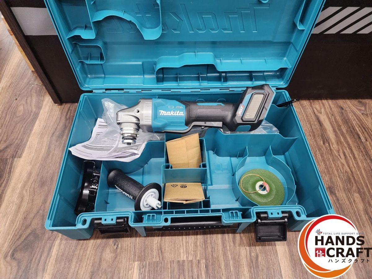 ♭ ♥品 マキタ makita GA019GZ 100mm充電式ディスクグラインダ 本体 ケース 40Vmax