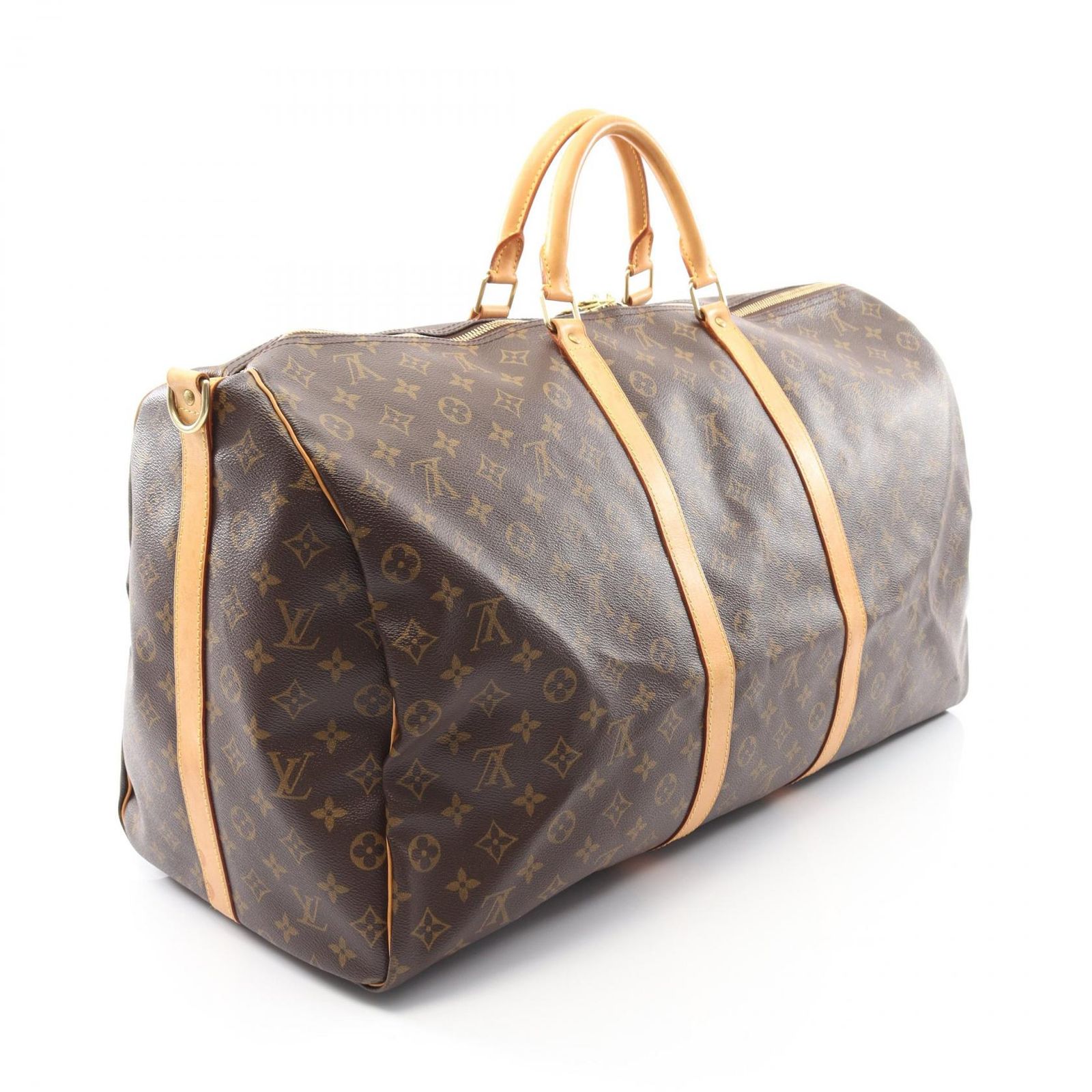 【鑑定済】 ルイヴィトン バンドリエール60 モノグラム ボストンバック LOUIS VUITTON ルイヴィトン バッグ ボストンバッグ キーポル・バンド