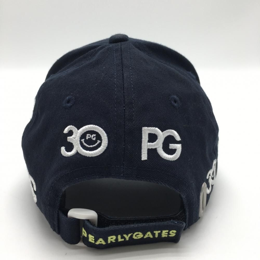 美品✳︎PEARLYGATES✳︎パーリーゲイツ★キャップ✳︎ネイビー✳︎M 美品】パーリーゲイツ キャップ ネイビー×白 ニコちゃん