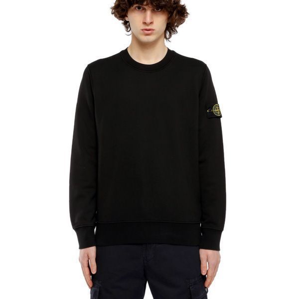 3 STONE ISLAND 761563051 ブラック トレーナー - メルカリShops