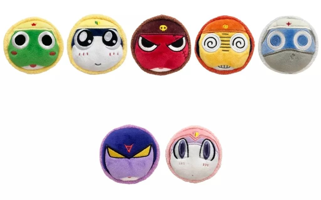 【人気定番，本物保証】 ケロロ軍曹　マカロンたぴぬい マスコット　ぬいぐるみ　くるみたぴぬい