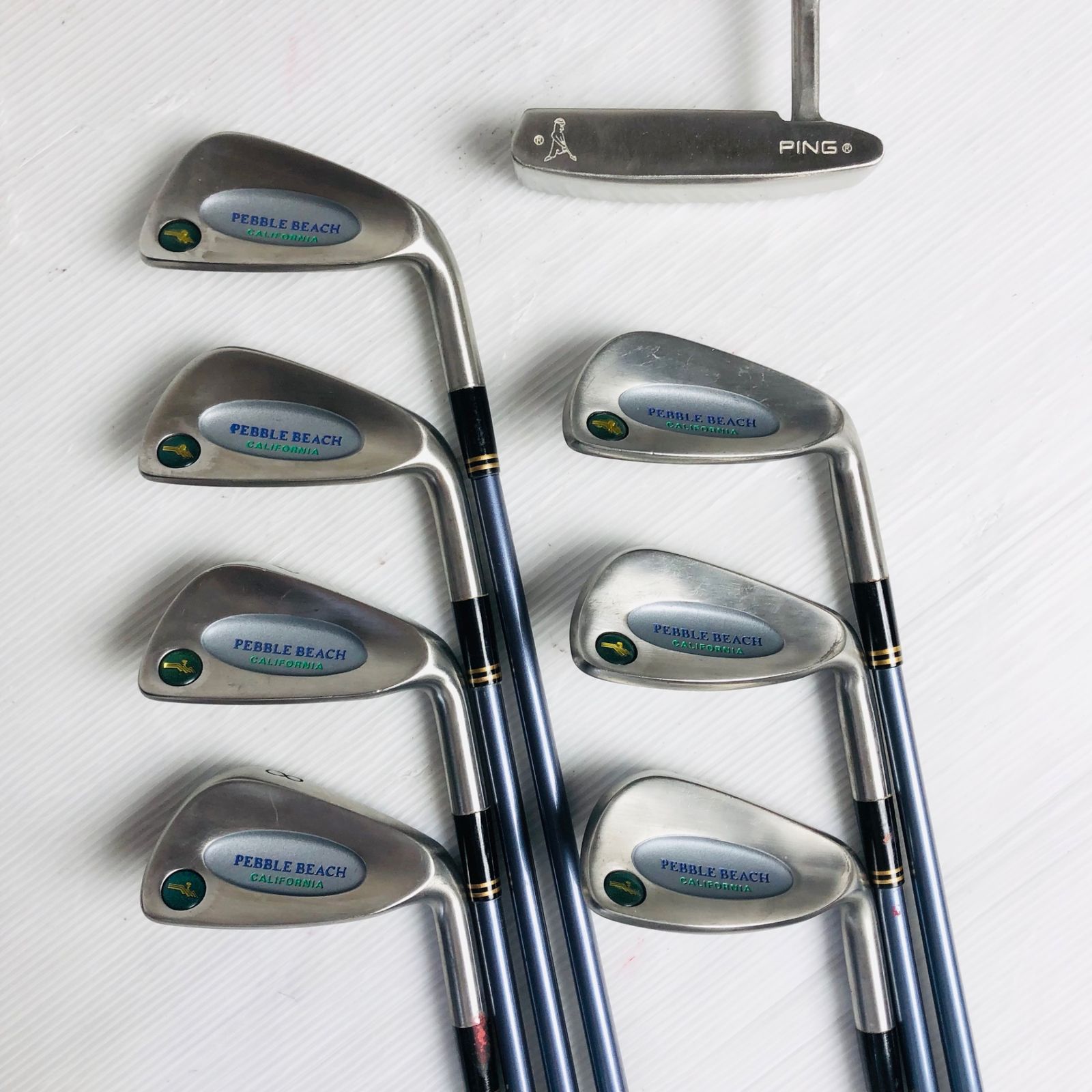 レディース PEBBLE BEACH ペブルビーチ PING ピン ゴルフ クラブ セット 初心者 入門 バッグ付き 右利き パター付 レディース PEBBLE BEACH ペブルビーチ PING ピン ゴルフセット