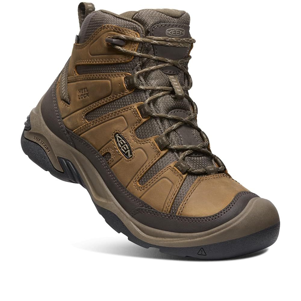 キーン トレッキングシューズ CIRCADIA MID WP サーカディア ミッド ウォータープルーフ メンズ BISON|BRINDLE 27.5 cm