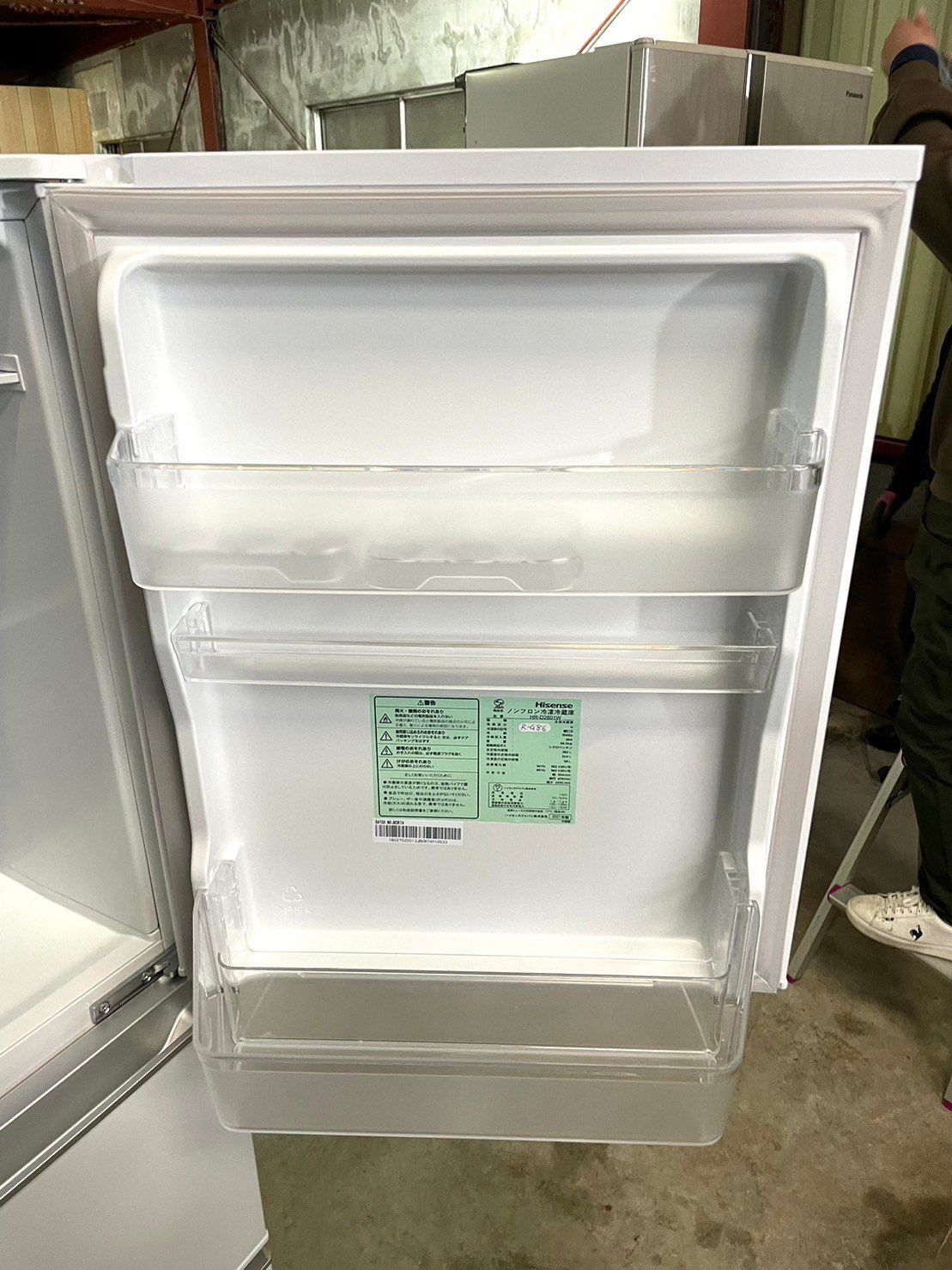 大阪限定配送☆3か月保証☆冷蔵庫☆ハイセンス☆2021年☆282L☆HR