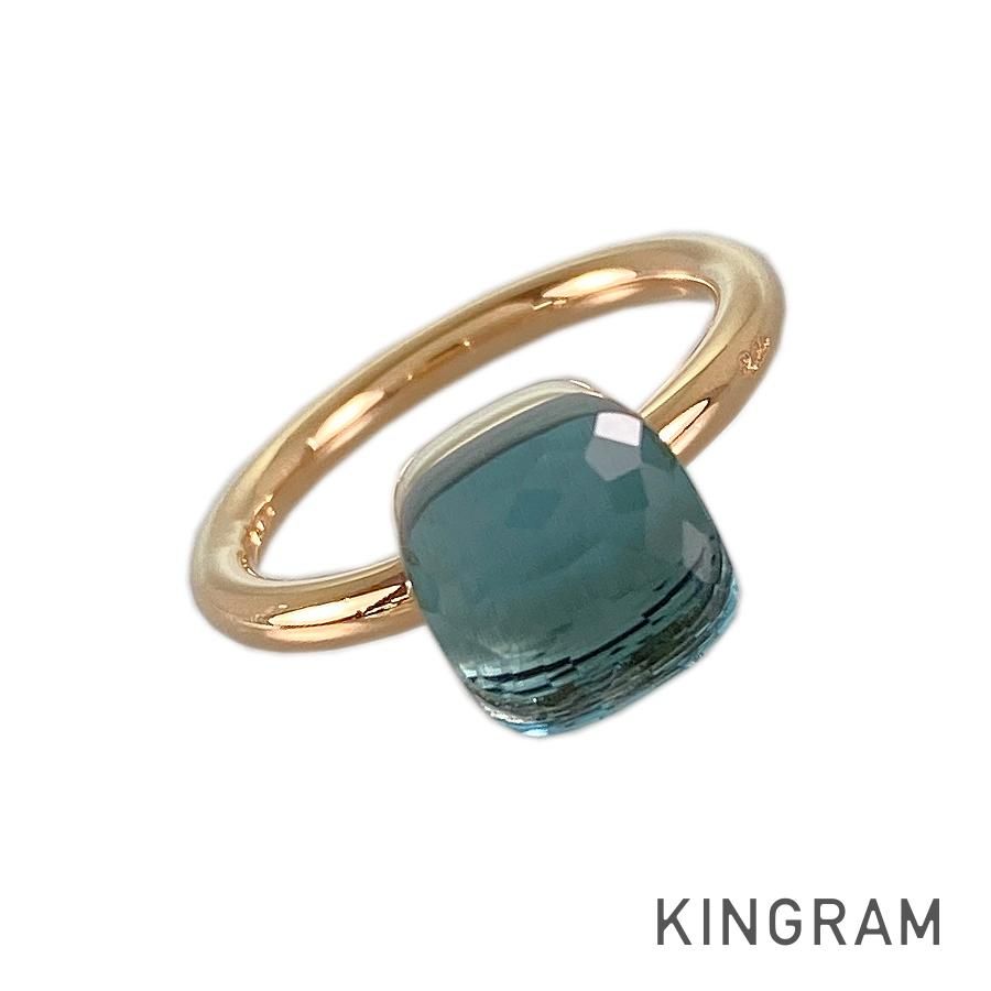 ポメラート Pomellato ヌード プチ 11号(51) K18PG ブルー