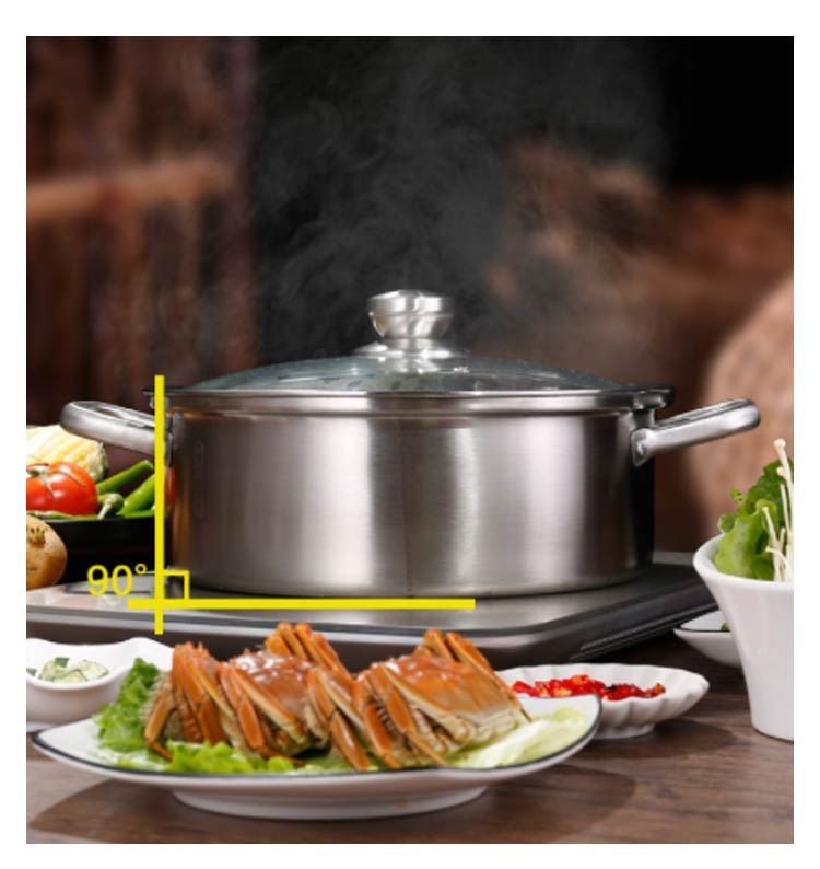 UK18-0しゃぶしゃぶ鍋 25cm