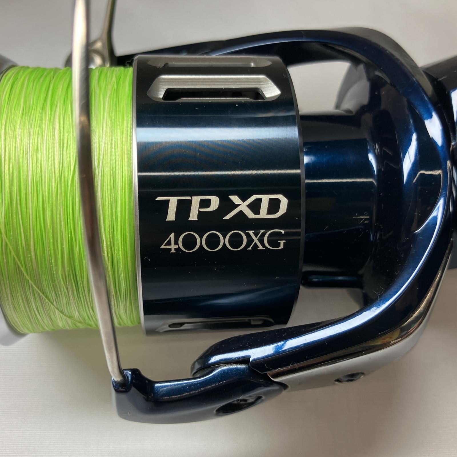 SHIMANO - SHIMANO シマノ スピニングリール 21ツインパワーXD 4000XG スプール変更あり 04293 SHIMANO シマノ スピニングリール 21ツインパワーXD 4000XG