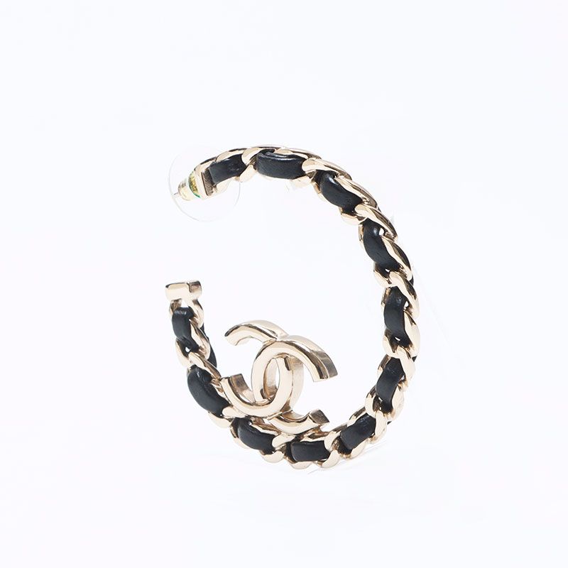 CHANEL シャネル ピアス 2022年 B22P フープ ココマーク - メルカリ
