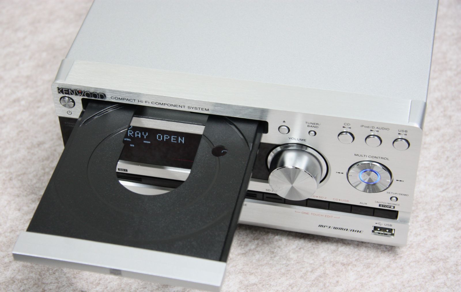 KENWOOD CD/USB/SD×2基搭載ミニコンポRD-UDE77本体のみ - メルカリ