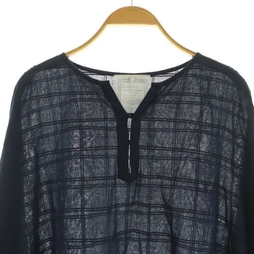 BEARDSLEY シャドーチェックチュニック シャドーチェックチュニック （シャツ・ブラウス）｜BEARDSLEY