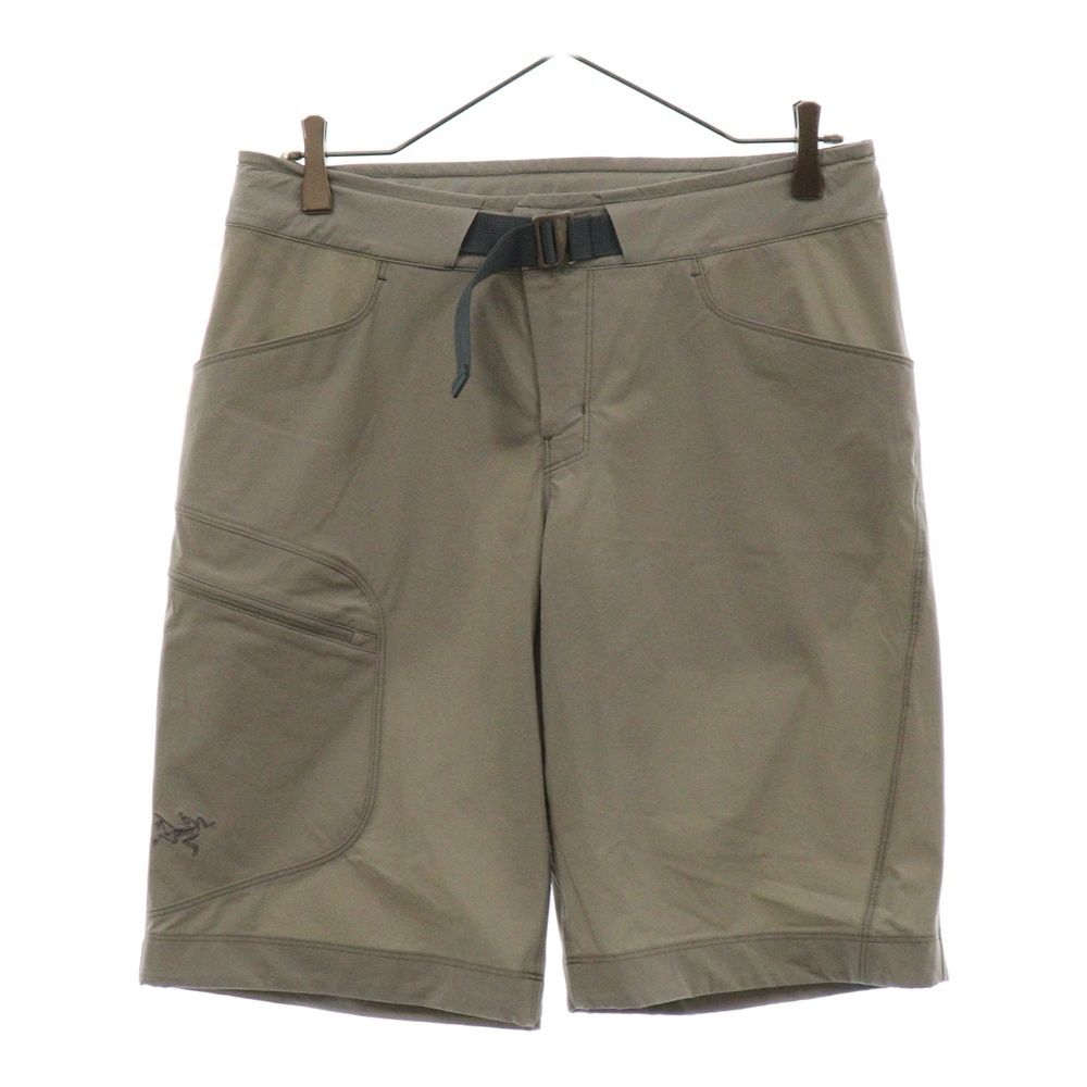 ARC'TERYX (アークテリクス) LEFROY SHORT ジップフライ ナイロン ショーツ ハーフパンツ グレー 17518
