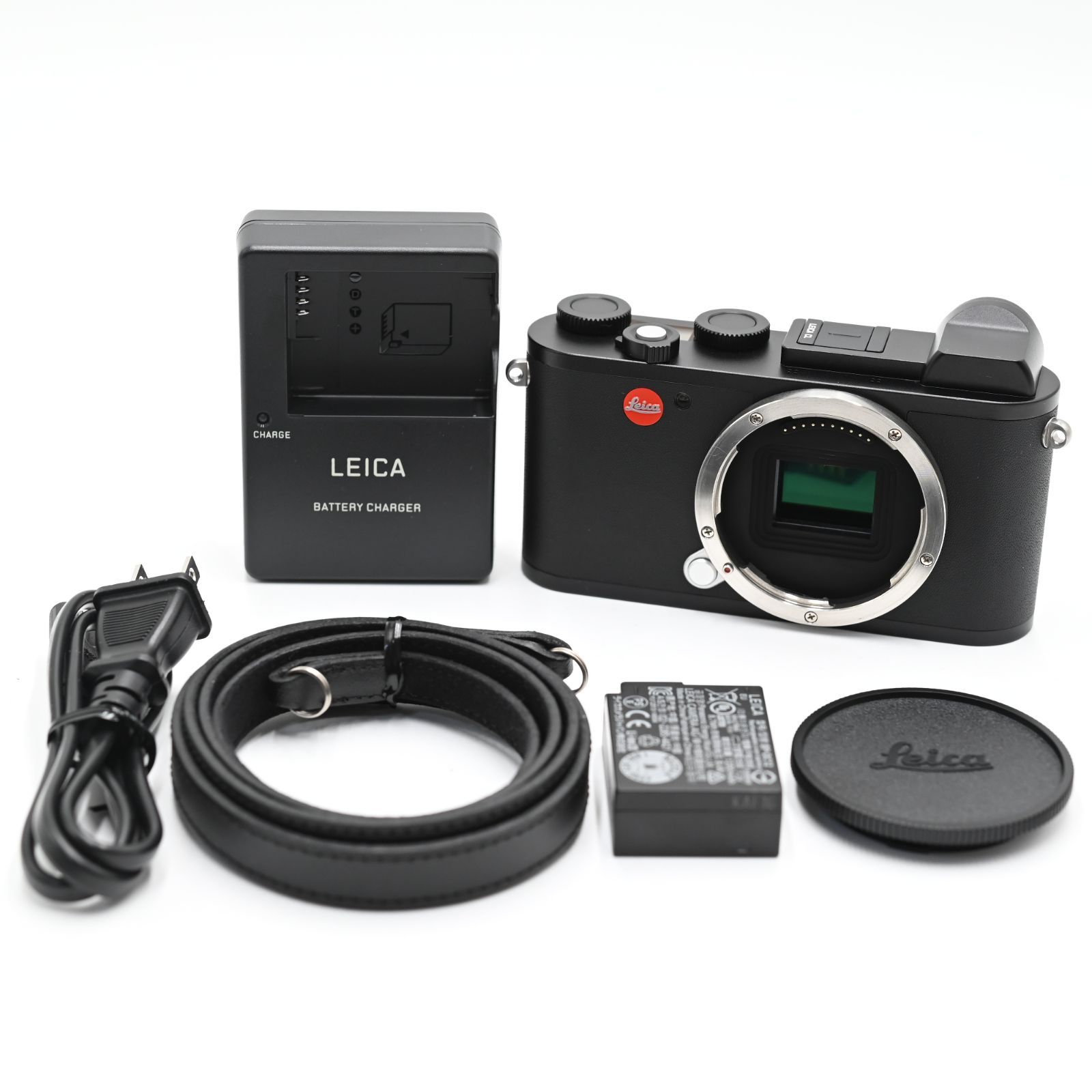 新品級】Leica ライカ CL ブラック ボディのみ ライカ 19301 #1481 - メルカリ