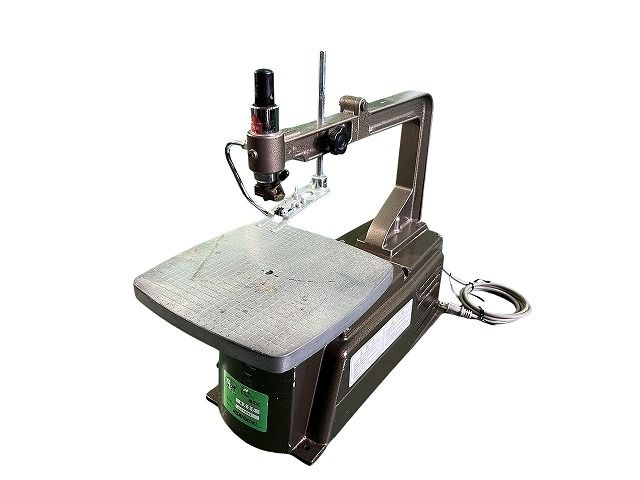 品 ASAHI 旭工機 100V カメカ電動糸ノコ盤 AKライン AK35 卓上糸のこ盤 糸鋸盤 ミシンのこ 木工用 切断機 108806