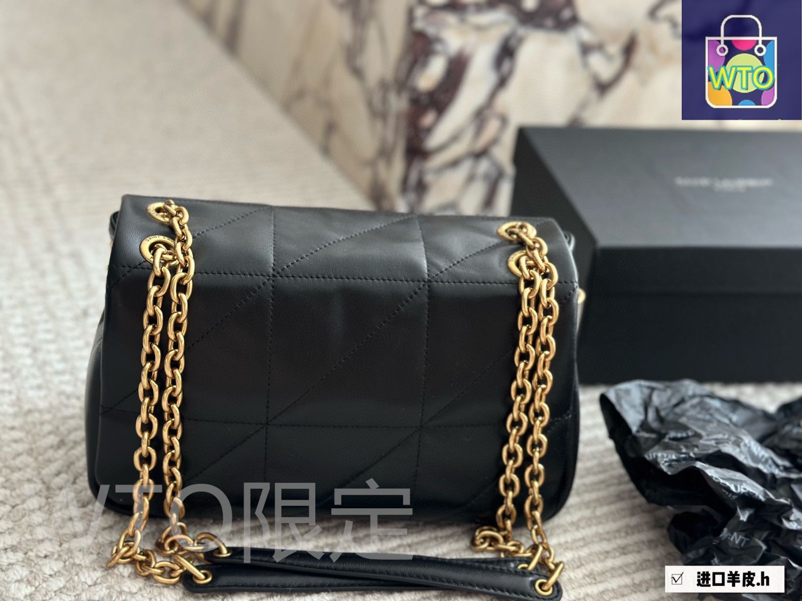 VIP【関税送料無料】希少 Saint Laurent Jamie shopping bag Saint Laurent Jamie Shopping Bag | TikTok
