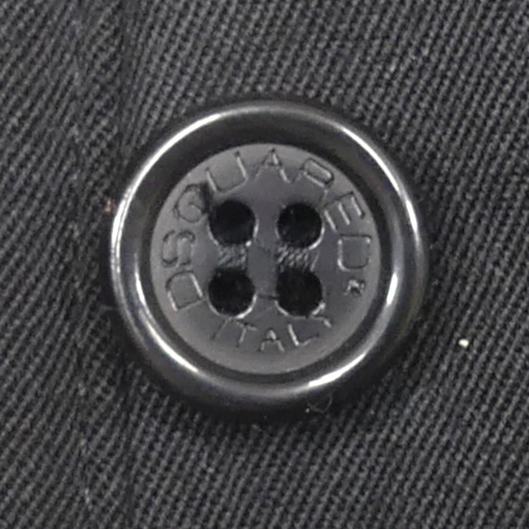 イタリア製 DSQUARED2 ディースクエアード パンツ メンズ黒NR2598