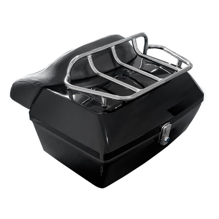 送料無料 48L特大大緬羊電動車のテールボックス棚付きソフトバックオートバイのトランク48Lダブルヘルメットを入れることができます