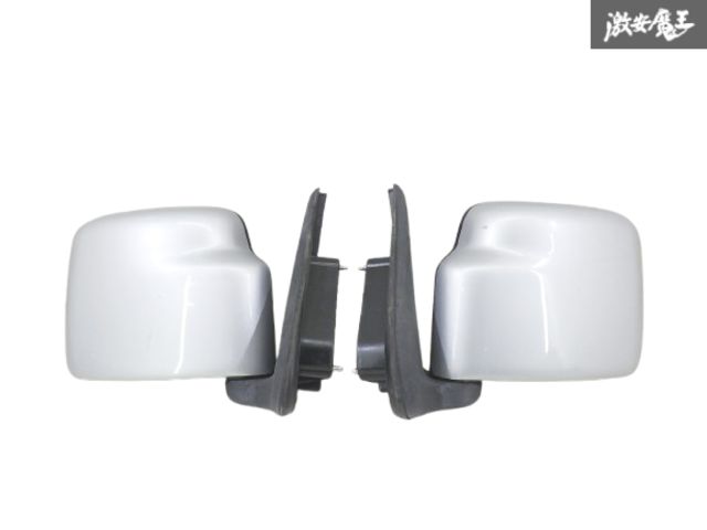 【可動OK!! ストア出品】 スズキ 純正 JB23W ジムニー 2000年 サイドミラー ドアミラー 左右 手動 Z2S シルキーシルバーＭ 即納 棚13-3