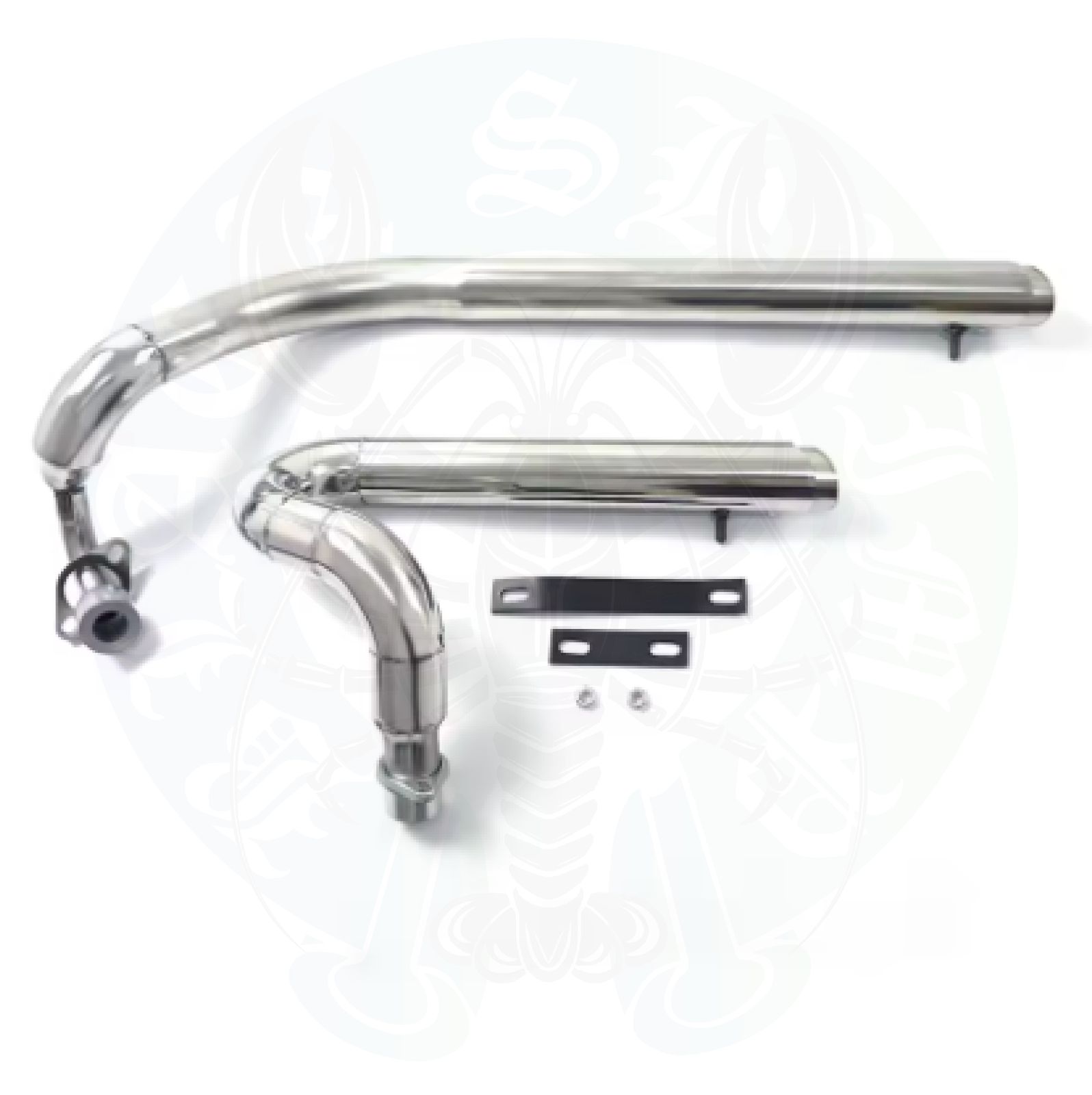 ドラッグスター400_FI純正マフラーフルエキ_サイレンサー_エキパイ_エキゾースト35C_XVS400_ds400_VH02J おすすめドラッグスター400 マフラー フルエキ アメリカンスタイル