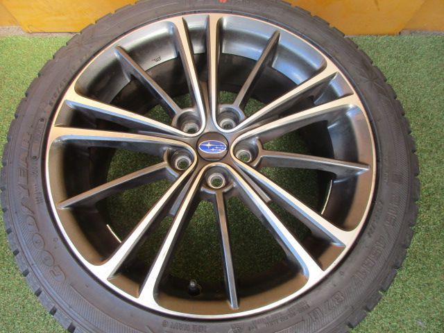 【中古】スバル純正　BRZ　215/45R17　スタッドレスタイヤSET