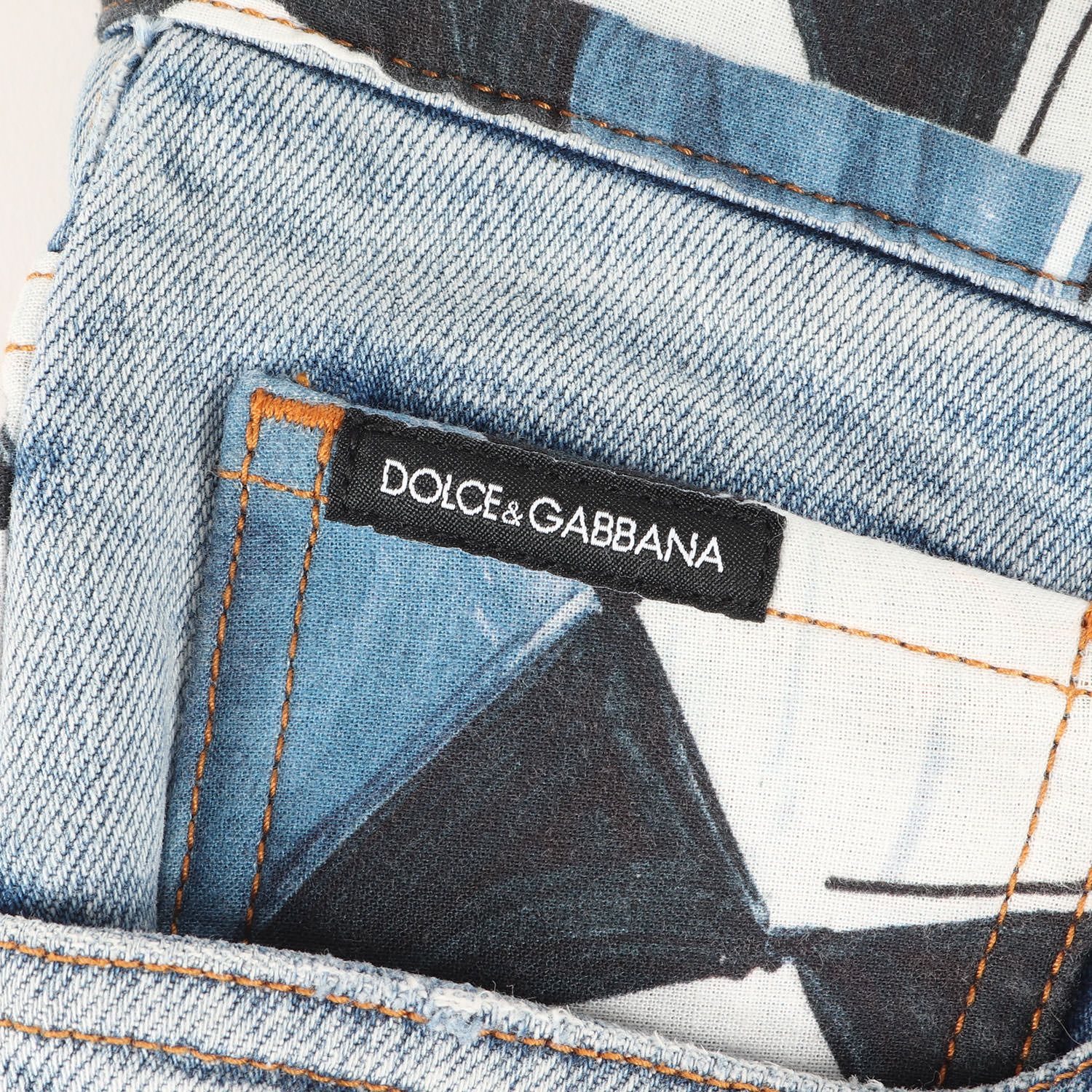 DOLCE&GABBANA ドルチェ&ガッバーナ デニムパンツ サイズ:50 22SS 