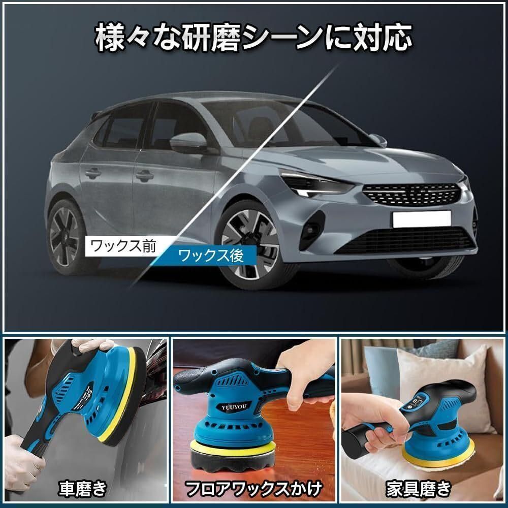電動工具・エア工具 電動 ポリッシャー コードレス 洗車 小型 軽量 