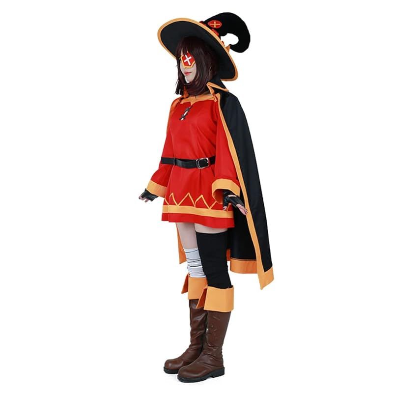 在庫 Miccostumes 女性 魔女 コスプレ コスチューム 戦闘服 セット 帽子付き 人気 L 0