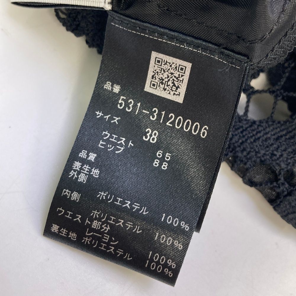 レーススカート ブラック系