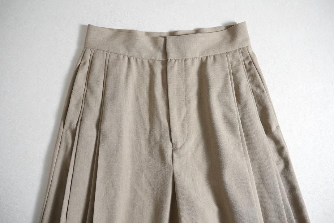 319t 25SS ジャーナル レイヤードプリーツパンツ DECORATOM_COM_BR