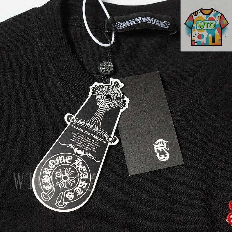 ★Chrome Hearts★ レディース ロゴ 刺繍 Tシャツ 今日特価】Chrome Hearts インクジェット刺繍 T シャツ-3 - メルカリ