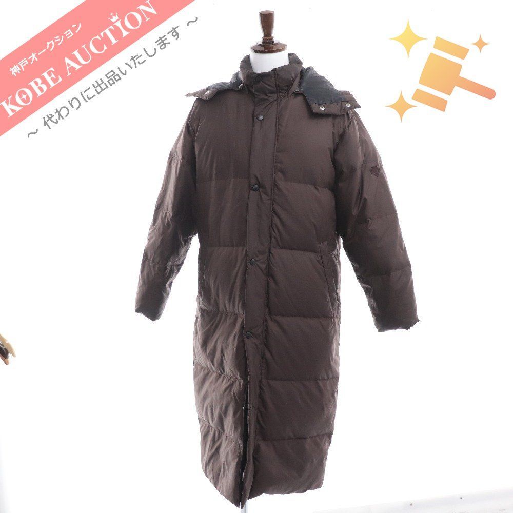 DESCENTE デサント ベンチコートDAT-3272SL ブラウン L 楽天市場】最終処分価格！【デサント】フード付 スーパーロングダウン