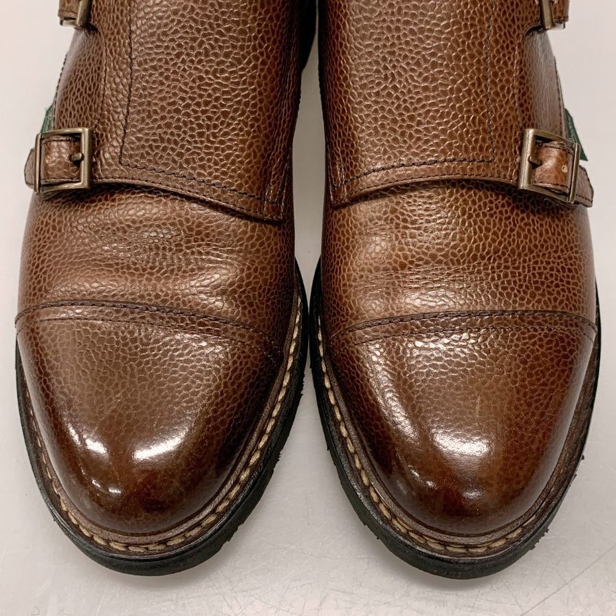 【極美品】 パラブーツ ウィリアム ダブルモンクシューズ UK7 ブラック 26 WILLIAM / NOIR – Paraboot