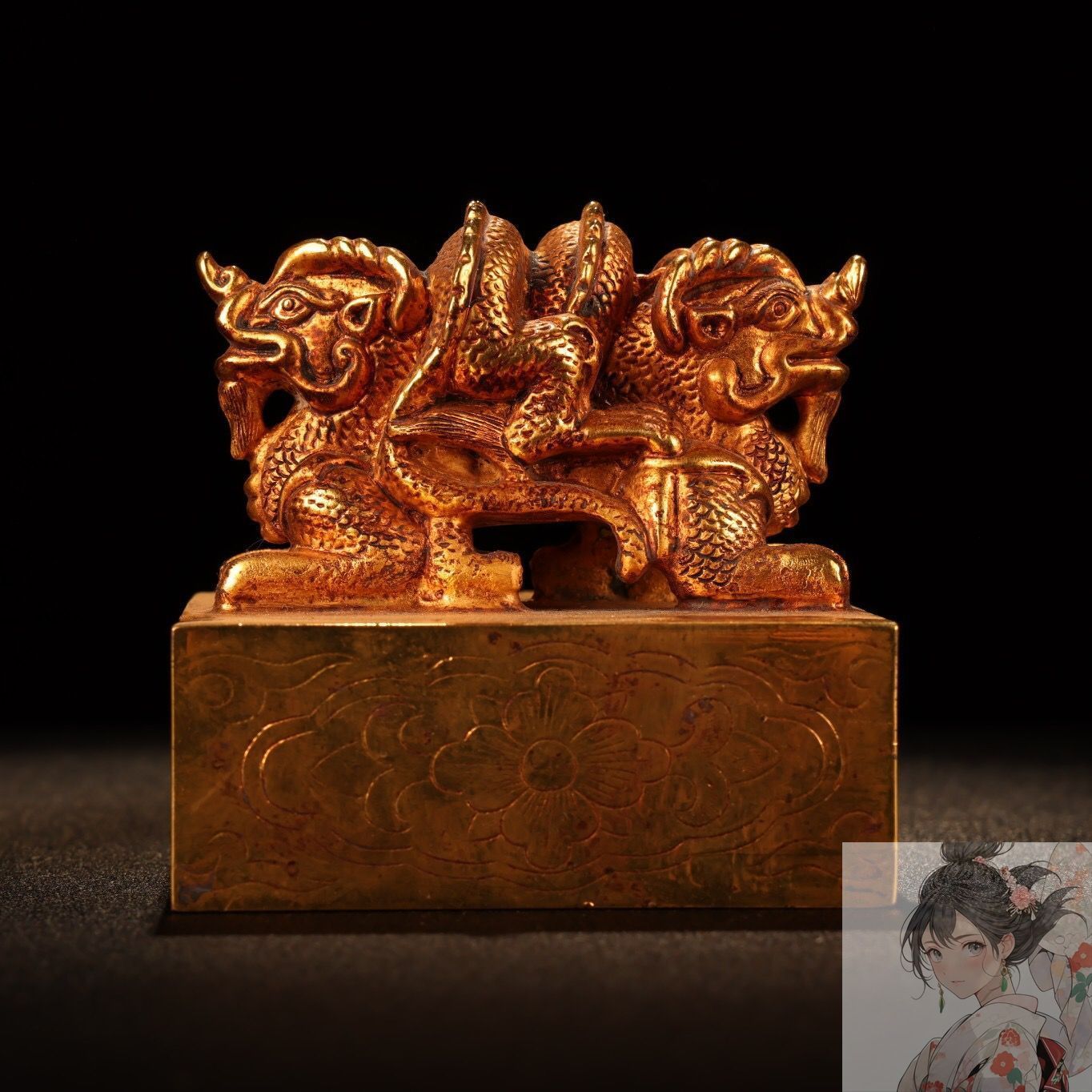 銅製 八仙過海盆 茶盤 乾泡台 茶道具 装飾品 現代工芸品 美術品 置物