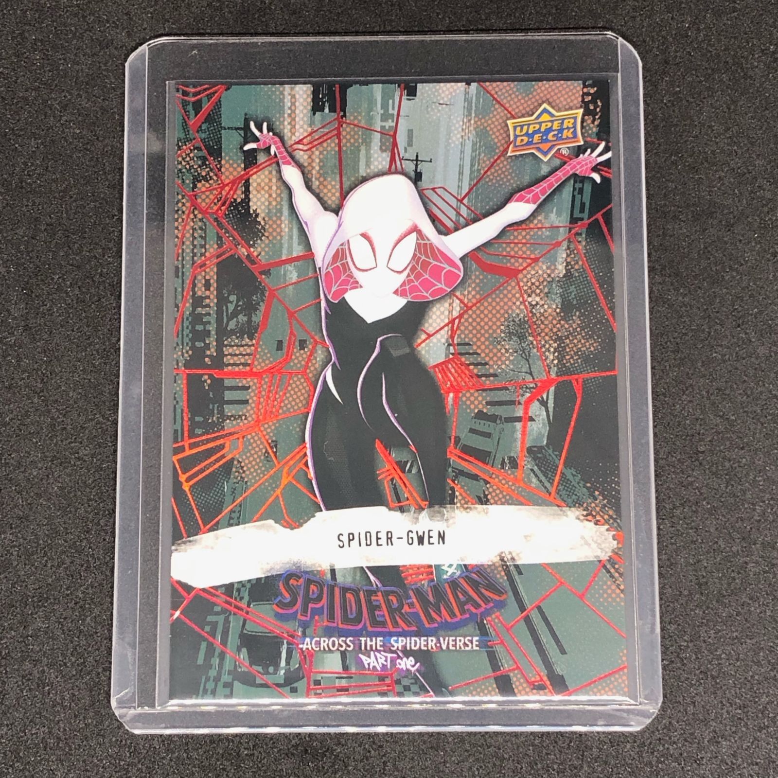 upper deck spiderman グウェン サインカード
