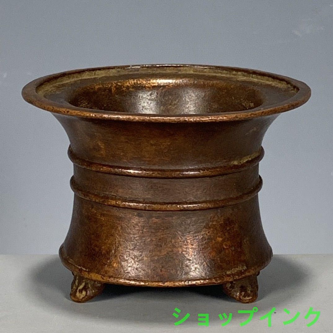 大明宣徳炉 香炉 仏具 工芸品 美術品 置物 - メルカリ