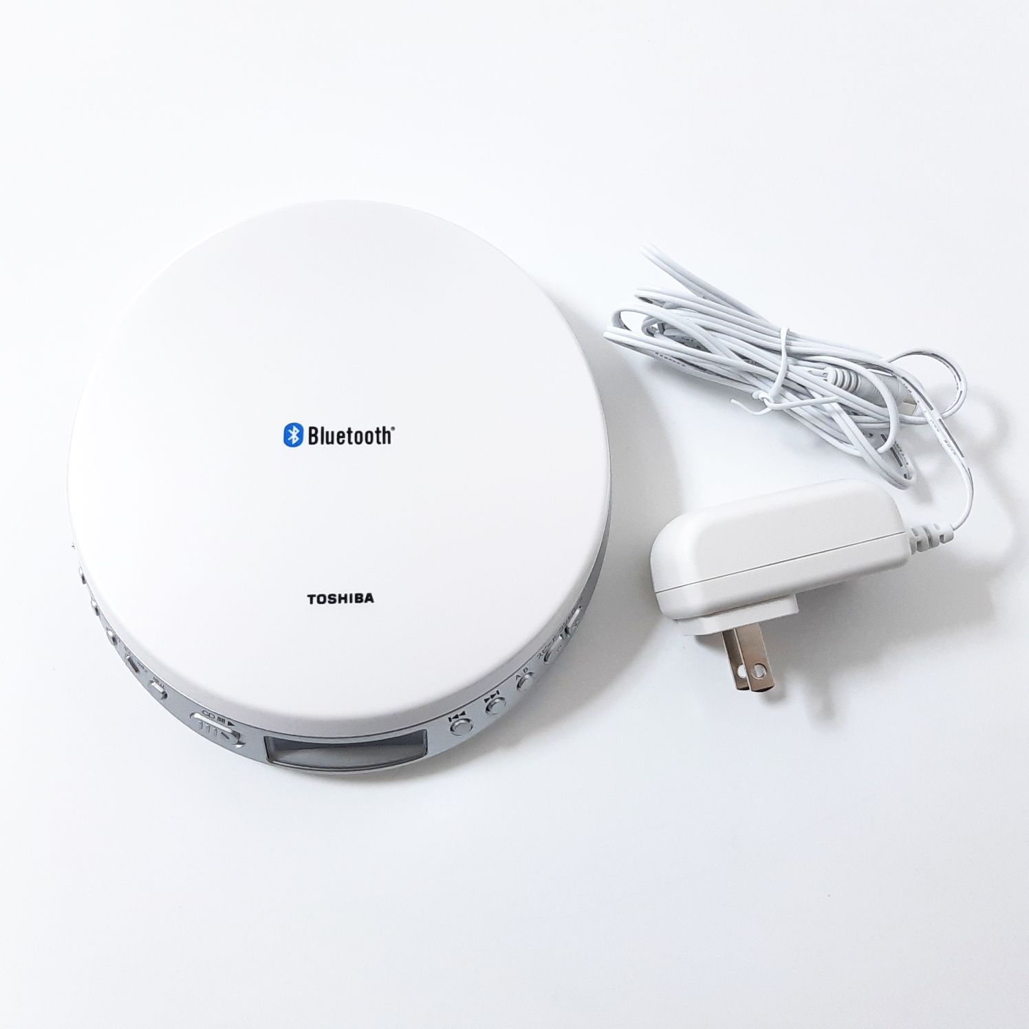 ポータブルCDプレーヤー ホワイト TY-P30-W