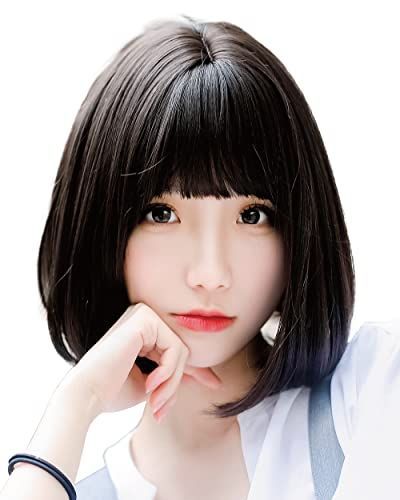 Color ナチュラルブラック N-BLK TefuRe ウィッグ ショート ボブ ウイッグ うぃっぐ 小顔 かつら D-3079N-BLK