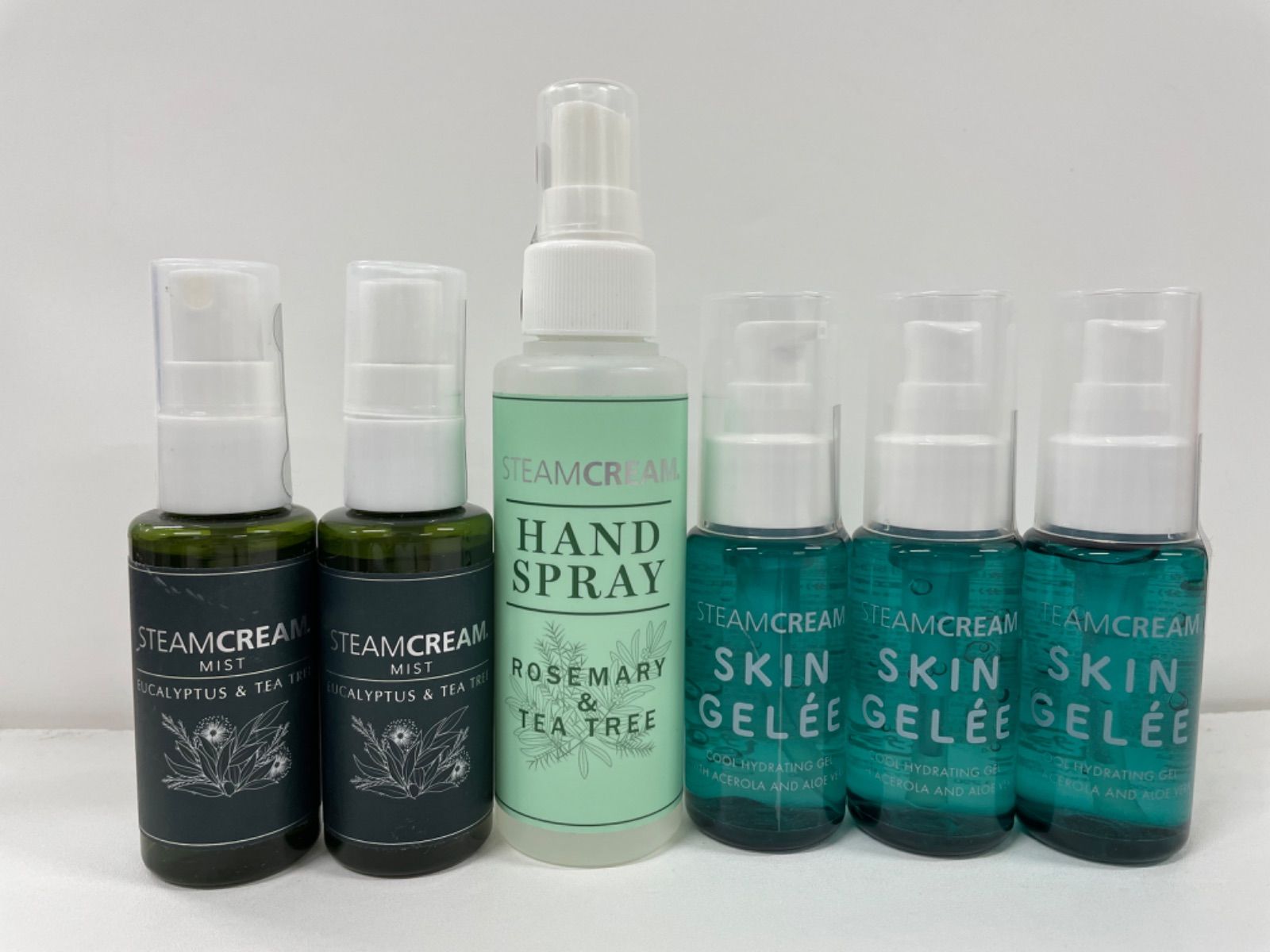 R2225 STEAM CREAM. スチームクリーム ハンドスプレー 100ml ミスト 50ml×2点 スキンジュレ50ml×3点 計6点セット