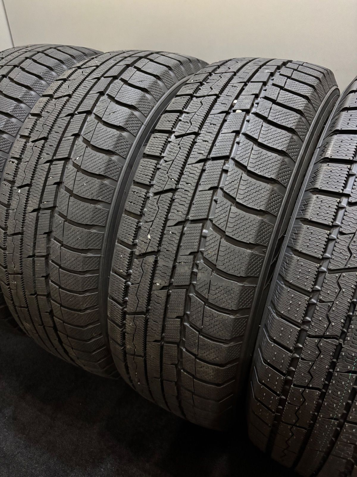 225 65R17 TOYO Winter TRANPATH TX 22 25年製 スタッドレス 4本 トーヨー ハリアー RAV4 エクストレイル CX-5 南7-K156