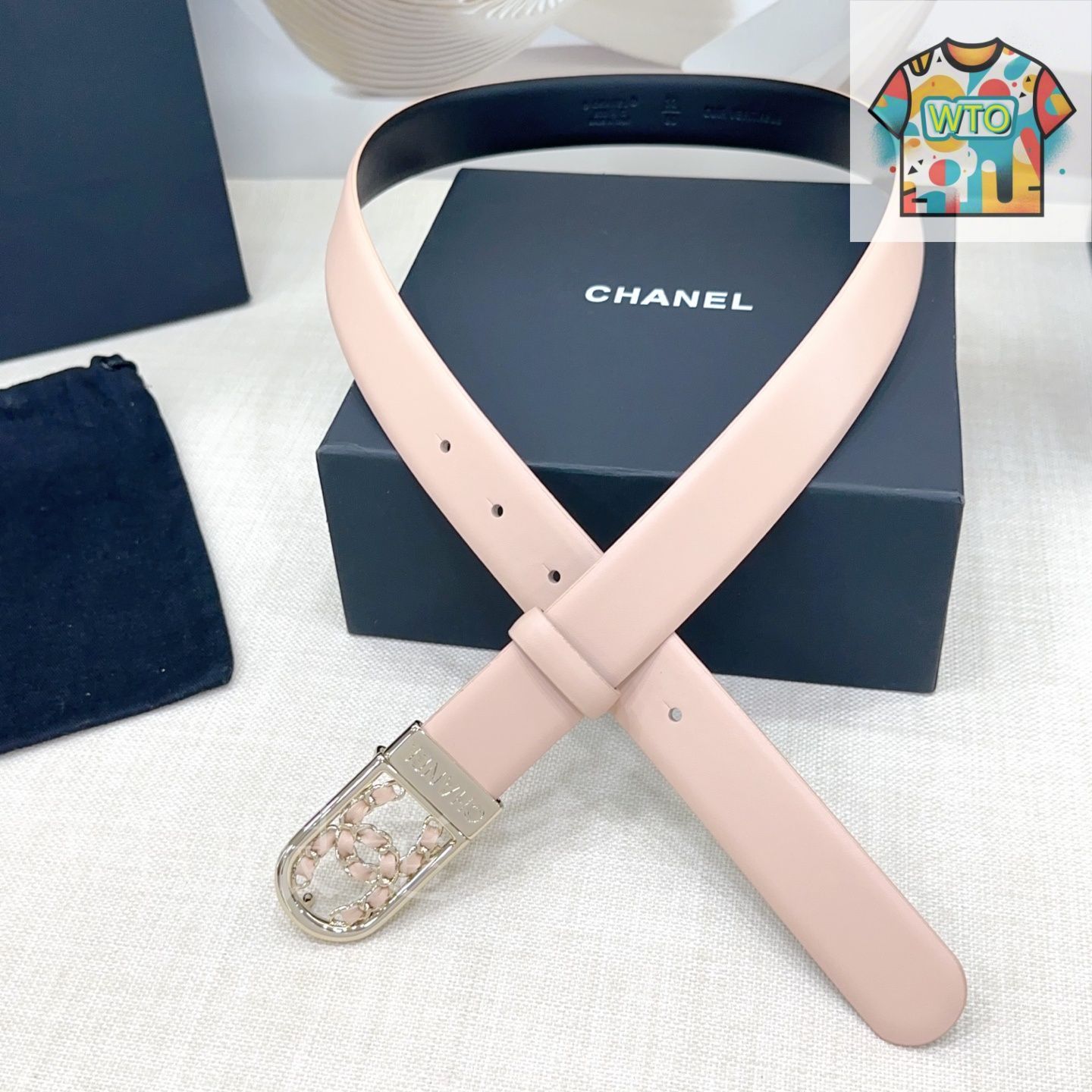CHANEL☆新作 25SS ベルト レザーベルト 今日特価】Chanel ダブルフェイスレザーベルト-2 - メルカリ