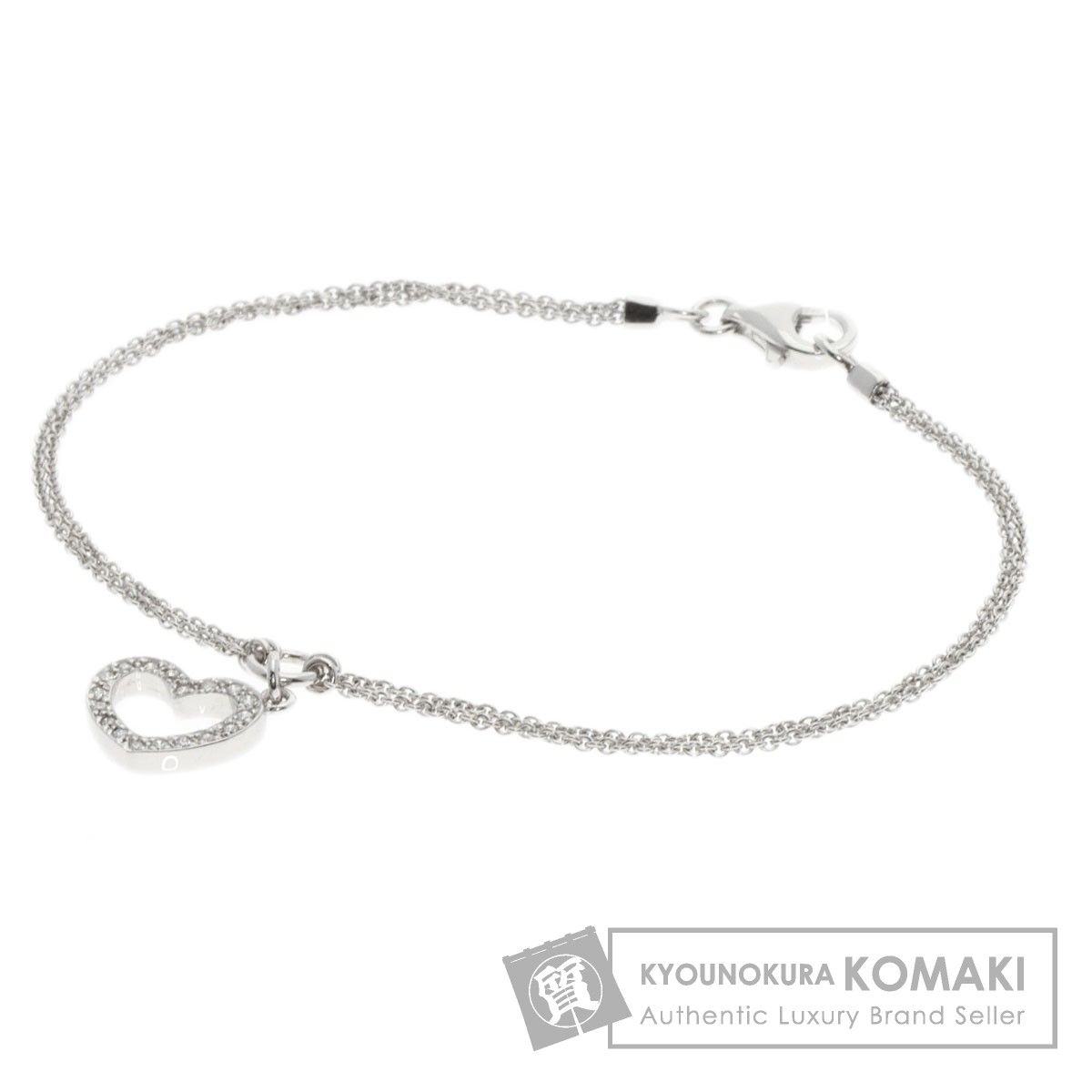 STAR JEWELRY ダイヤモンド ブレスレット K18WG レディース - www