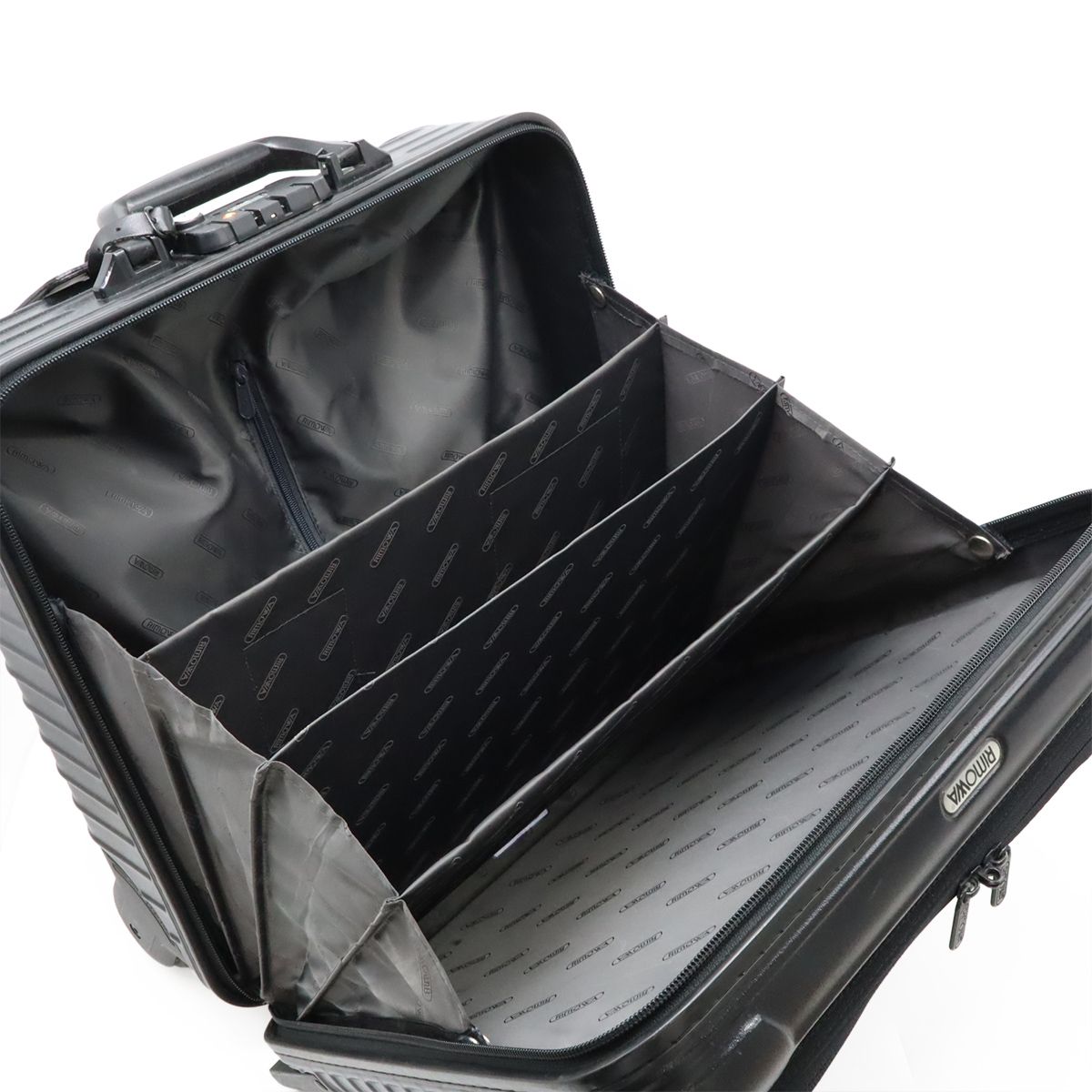 リモワ ボレロ 37L 機内持ち込み 4輪 TSAロック 黒 ジャンク RIMOWA リモワ BOLERO ボレロ ビジネストロリー スーツケース