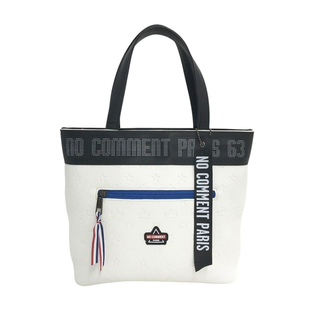 NO COMMENT PARIS ノーコメントパリ カートバッグ 総柄 グリーン系