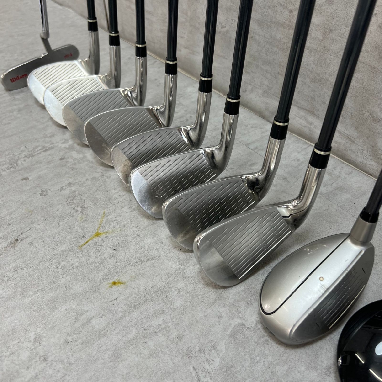 メンズゴルフ13本セット カーボン