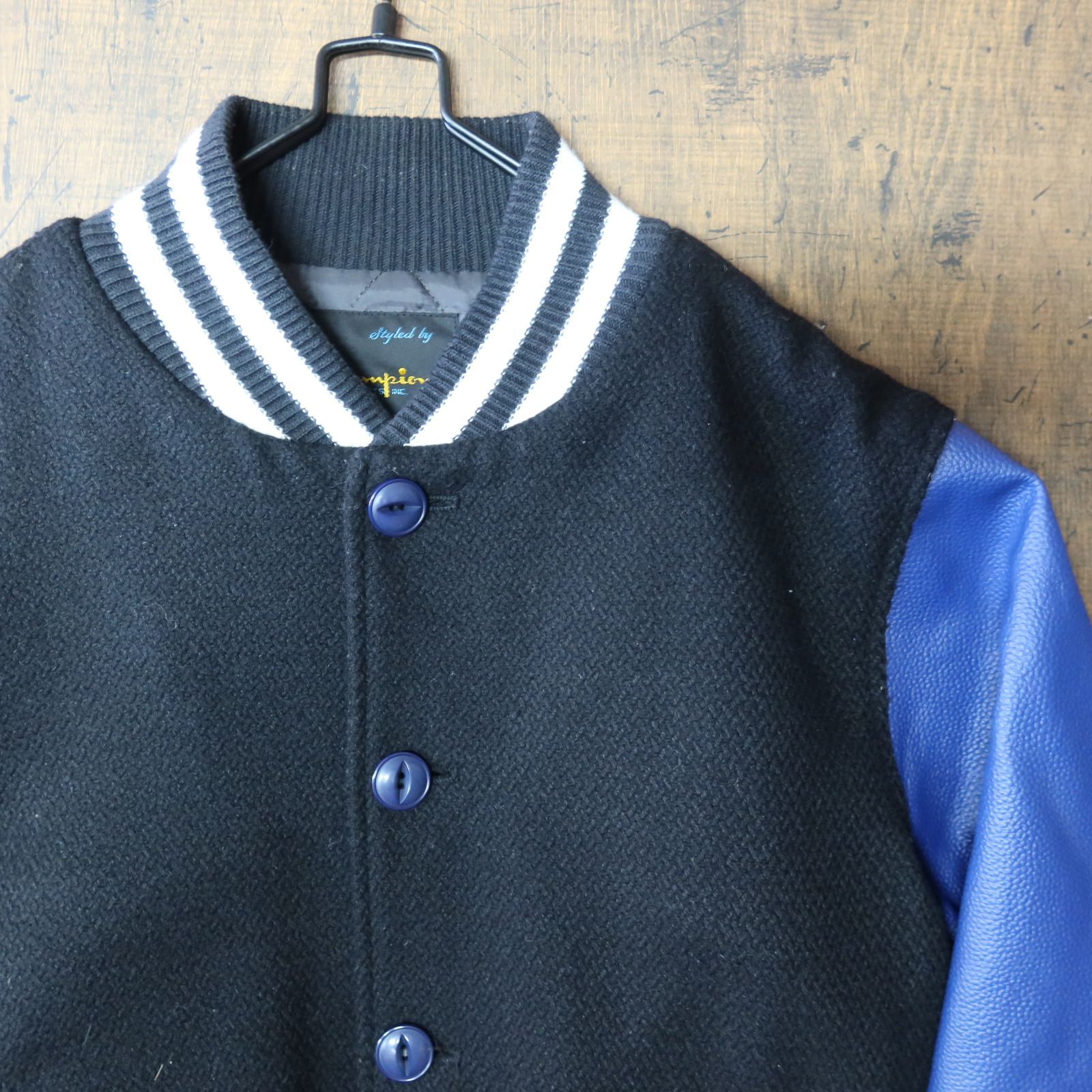60s復刻 VIntage US古着☆Champion チャンピオン スタジアムジャケット 