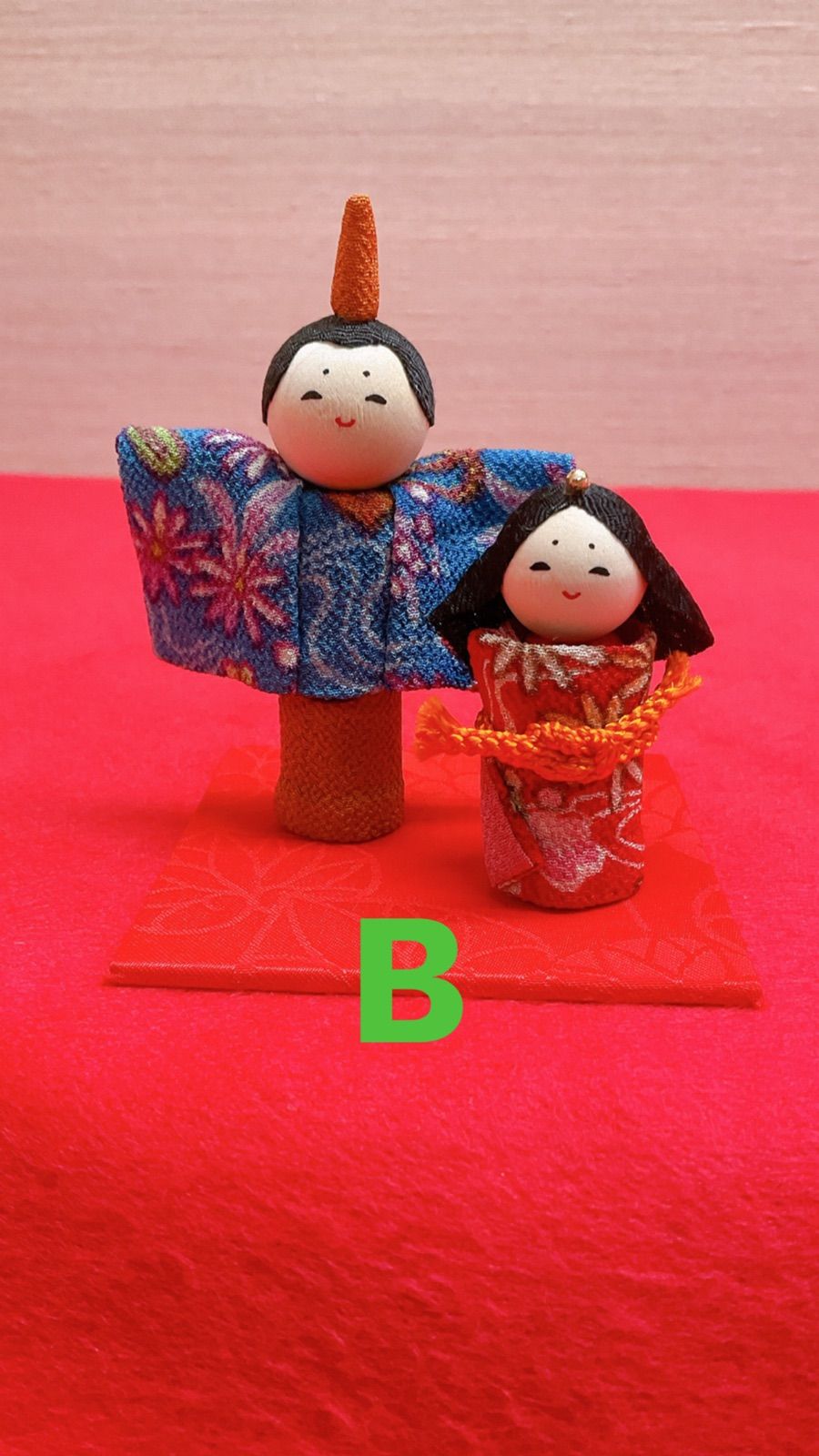 豆お雛様飾り 雛人形 豆雛 4種 - メルカリ