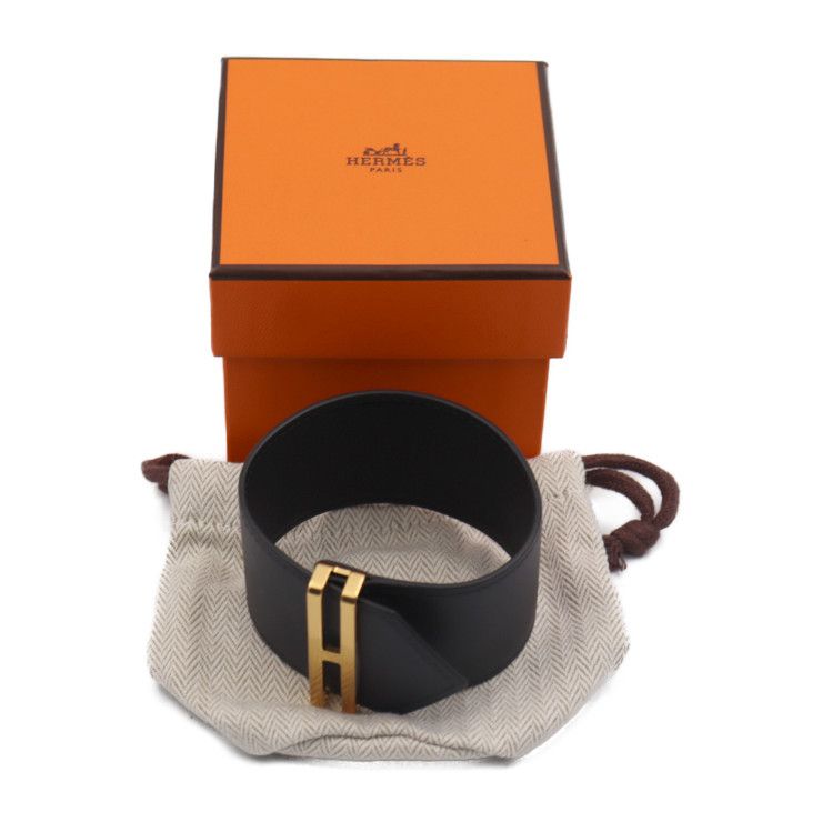 HERMES エルメス ブレスレット H010694CCAA ヴォースイフト ブラック